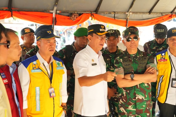 Wakasatgas PRR TNI Dorong Percepatan Huntara dan Penguatan Sinergi Daerah dalam Penanganan Bencana