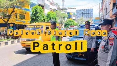 Polsek Binjai Kota Polres Binjai Tingkatkan Patroli dan Pengamanan di Pos Polisi Megawati Demi Ciptakan Situasi Kondusif