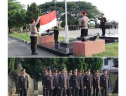 Peringatan Hari Pancasila di Laksanakan di Mako Polres Sergai Berjalan dengan Hikmat