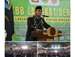 Kapolres Langkat Hadiri Kegiatan  Lomba Baris Berbaris Series II