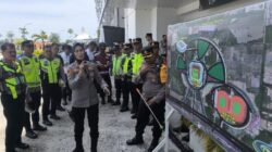 Polres Deli Serdang Gelar Apel Pengamanan Pertandingan Sepak Bola U-19 Boys Champion 2026