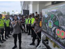 Polres Deli Serdang Gelar Apel Pengamanan Pertandingan Sepak Bola U-19 Boys Champion 2026