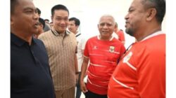 Bupati Humbahas Bersama Kepala Daerah se-Sumut Turut Saksikan Pertandingan Kemenangan Sepak Bola Timnas Garuda Lawan Timnas Myanmar