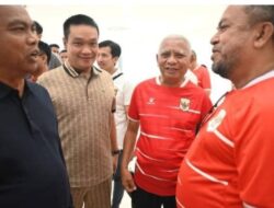 Bupati Humbahas Bersama Kepala Daerah se-Sumut Turut Saksikan Pertandingan Kemenangan Sepak Bola Timnas Garuda Lawan Timnas Myanmar