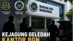 Kejagung lakukan Operasi Tangkap  Tangan Di Kantor Badan Gizi Nasional,Jakarta
