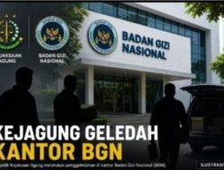 Kejagung lakukan Operasi Tangkap  Tangan Di Kantor Badan Gizi Nasional,Jakarta