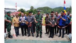 Peresmian Jembatan Siaulaompu ,Sinergi TNI – Pemerintah Bangun Infrastruktur Tapanuli Utara