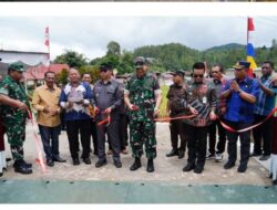 Peresmian Jembatan Siaulaompu ,Sinergi TNI – Pemerintah Bangun Infrastruktur Tapanuli Utara