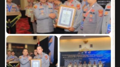 Raih Nilai IKPA terbaik Polres Pesawaran Lampung Memperoleh 3 Penghargaan Sekaligus