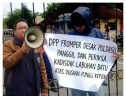 DPP FROMPER Desak Poldasu Panggil Dan Sidik Kadisdik Labuhan Batu Atas Dugaan Pungli Kepsek