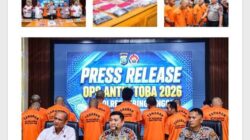 Operasi Antik Toba 2026 Polres Tebing Tinggi Ungkap 19 Kasus Narkoba,dengan Tersangka sebanyak 24 Orang di Amankan