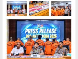Operasi Antik Toba 2026 Polres Tebing Tinggi Ungkap 19 Kasus Narkoba,dengan Tersangka sebanyak 24 Orang di Amankan