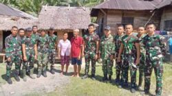 Aksi Nyata Koramil 09/ Sirombu Bantu Bangun Rumah Layak Huni di Kecamatan Lahomi Kabupaten Nias Barat