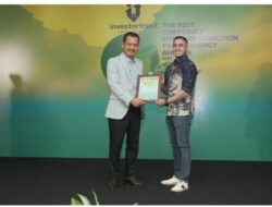 XL Smart mendapatkan Penghargaan Transparansi Pengurangan Emisi 2026 Oleh Investor Trust Jakarta
