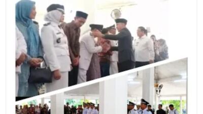 Bupati Lebak Lantik 8 Kades Pergantian Antar Waktu,Penting nya Paradigma Pembinaan Dalam Pengolahan Dana Desa