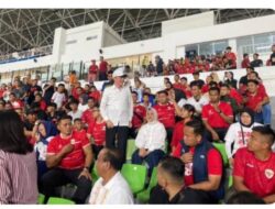 Dihadiri Jokowi  Disaksikan 20 Ribu Penonton, Pengamanan Polda Sumut  Laga Indonesia vs Vietnam Berjalan Optimal