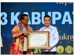 Bupati Humbahas Hadiri Peresmian Posbankum di Medan, Menteri Hukum Serahkan Penghargaan