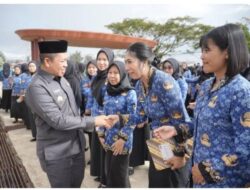 Bupati Morowali Pesan 196 ASN  Baru Dilantik Dapat Melayani Masyarakat dan Memajukan Daerah
