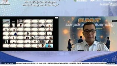 1.743 ASN Sumut Ikuti Webinar, Dorong Aparatur Bangun Citra Positif di Era Digital 2026