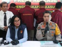 Direktur Reserse Perlindungan Perempuan dan Anak serta Pemberantasan Perdagangan Orang  Polda Sumatera Utara Gagalkan Penyelundupan 8  Calon Pekerja Migran Indonesia NonProsedural ke Malaysia,5 Tersangka di Amankan
