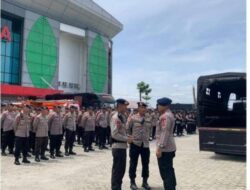 Brimob Polda Sumatera Utara Tunjukkan Kesiapan  Dalam Dukung Pengamanan Ajang Internasional Piala AFF U-19 ASEAN Toba 2026  di Stadion Utama Sumatera Utara