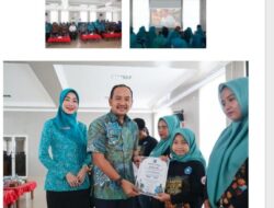 Walikota Tebing Tinggi  Bersama Tim Penggerak PKK  Nobar,Apresiasi Pesan Moral Film Parodi Edukatif,Kampung Durian Gak Jadi Runtuh”