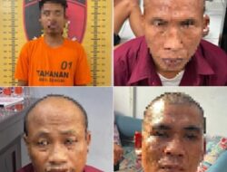 Sat Reskrim Polres Serdang Bedagai Bekuk Sindikat Tindak Pidana Pencurian dengan Pemberatan Spesialis Mobil Pick Up, 4 Pelaku Berhasil di Amankan 