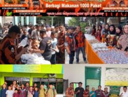 Pimpinan Anak Cabang (PAC) Pemuda Pancasila Kecamatan Medan Area Kembali Tunjukkan Kepeduliannya Pada Masyarakat melalui K egiatan Jumat Berkah dengan Bagikan 1.000 Paket Makanan kepada Jamaah Usai Laksanakan Shalat