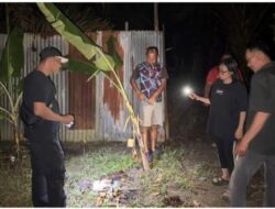 Kapolsek Bilah Hilir,Polres Labuhanbatu AKP Armen Bersama Anggota Grebek  Sarang Narkoba di Lingkungan Pirbun, Kelurahan Negeri Lama