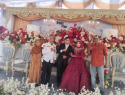 Akad Nikah Nur Imam Prayoga dan Rapita Trisna anggota Pokdarkamtibmas Bhayangkara  Resort Medan Berjalan dengan Lancar dan Aman di Jalan Klumpang,Kabupaten Deli Serdang
