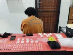 Gerak Cepat Polres Bangka Barat Ungkap Peredaran Sabu di Desa Mayang ,85 Gram Narkotika dan Tersangka di Amankan