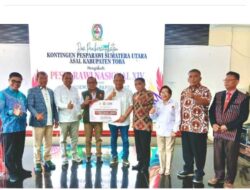 Pesparawi Toba ke Manokwari: Sabam Rajagukguk Anggota DPR -RI ,Beri Dukungan Kasih