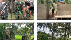 Pembangunan Jembatan Gantung Sungai Idanoho di Desa Sotoo Hilisimaetano, Kecamatan Maniamolo, Kabupaten Nias Selatan, Program Bakti TNI untuk Rakyat, Jembatan sepanjang 90 meter  Prakarsa Presiden Prabowo Subianto