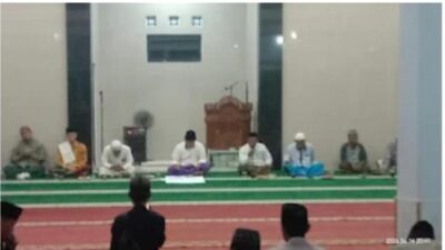 Pemilihan Ketua Dewan Kemakmuran Masjid  Al Mu’awanah Kampung Muhara Kebon Kelapa, RW 09, Kelurahan Muara Ciujung Barat, Kabupaten Lebak, Banten.