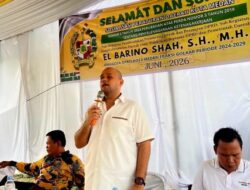 Ketua Fraksi Partai Golkar El Barino Shah SH Gelar Sosper 2026 Soroti Perda No 6/2026 tentang Penyelenggaraan Ketenagakerjaan dan Pemko Medan melalui Dinas Ketenagakerjaan   Awasi pihak perusahaan pastikan Jalankan Perda.