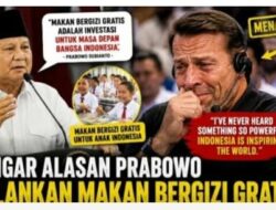 Program Percepatan MBG  buat Terharu Motivator asal Amerika Serikat Tony Robbins