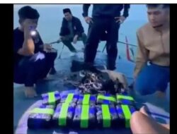 Direktorat Reserse Narkotika Polda Sumut  Ungkap Kasus Narkoba dikawasan Perairan Kabupaten Asahan, Sumatera Utara.  Barang Bukti   yang disita  berupa satu karung plastik warna putih berisi 10 bungkus teh kemasan China Merek Guan YinWang warna merah terdapat narkotika jenis sabu seberat 10 kilogram, Tersangka di Amankan