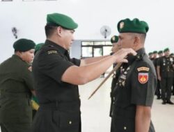Komandan KOREM 074/Warastratama Pimpin Upacara Sertijab 0724/Boyolali 2026