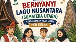 SMK 2 Telkom Medan Gelar Seni dan Budaya, Bernyanyi Nusantara khas Sumatera Utara 2026
