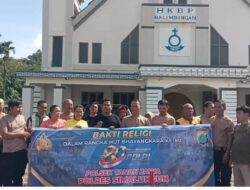 Peringatan HUT Bhayangkara ke-80, Kapolsek Tanah Jawa Gelar Bakti Religi di Masjid & Gereja: Simbol Toleransi