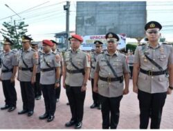 Kapolres Langsa Sertijab Kasat Reskrim, Kasat Lantas hingga 3 Kapolsek