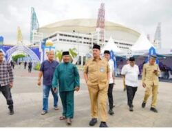 Dr. H. Baharuddin Siagian, S.H., M.Si., bersama Wakil Bupati Batu Bara, Syafrizal, S.E., M.AP., Berikan motivasi langsung kepada para kafilah Kabupaten Batu Bara lolos ke babak final pada Musabaqah Tilawatil Qur’an (MTQ) ke-40 Tingkat Provinsi Sumatera Utara Tahun 1448 H/2026 M di Lapangan Astaka Pancing