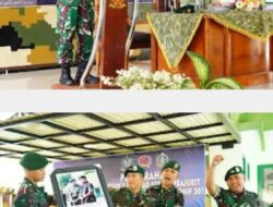 Panglima Divisi Infanteri 2 Kostrad Mayjen TNI Primadi Saiful Sulun, S.Sos., M.Si., Berikan Arahan kepada prajurit dan keluarga besar Yonif 501/Bajra Yudha di Madiun, Tekankan pentingnya kesiapan hadapi perkembangan situasi dunia, menjaga citra TNI, serta memperkuat peran keluarga dukung tugas pengabdian