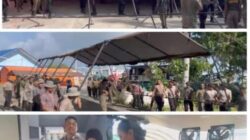 Dansat Brimob Polda Papua Barat Daya, Kombes Pol. Ary Nyoto Setiawan, Tegaskan bahwa  Brimob di tengah masyarakat dampak bencana Kebakaran  Polri hadir berikan perlindungan, pengayoman, dan pelayanan.