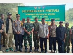 Dandim Sukabumi Hadir dalam Pembangunan Jembatan Garuda Di Lebak Wangi Parungkuda