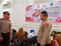 Sambut Hari Bhayangkara ke-80 Tahun 2026, Polres Binjai laksanakan Bakti Kesehatan