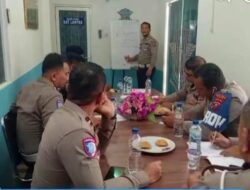 Unit Laka Lantas Polres Binjai Gelar Perkara Kasus Kecelakaan Lalu Lintas di Jalan Dr. Wahidin  MEDAN,
