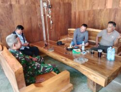 Babinsa Koramil 11 Manyaran Perkuat Sinergi dengan Tokoh Masyarakat  Wonogiri