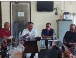 Ketua PWI Sumut Farianda Putra Sinik SE pimpin rapat pemantapan Family Gathering 2026