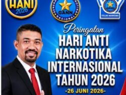 Peringati Hari Anti Narkotika Internasional 26 Juni 2026